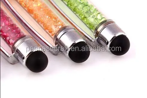 Cheap Metal Crystal Stylus Pen