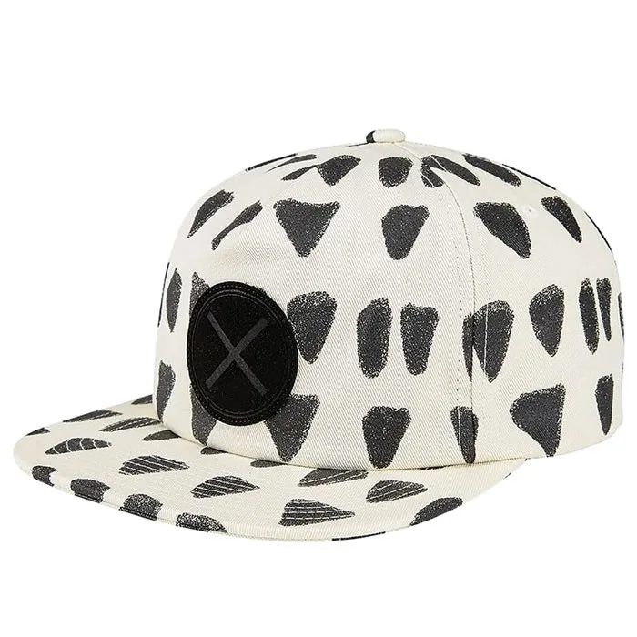 custom korean baby woven patch snapback 5 panel hat