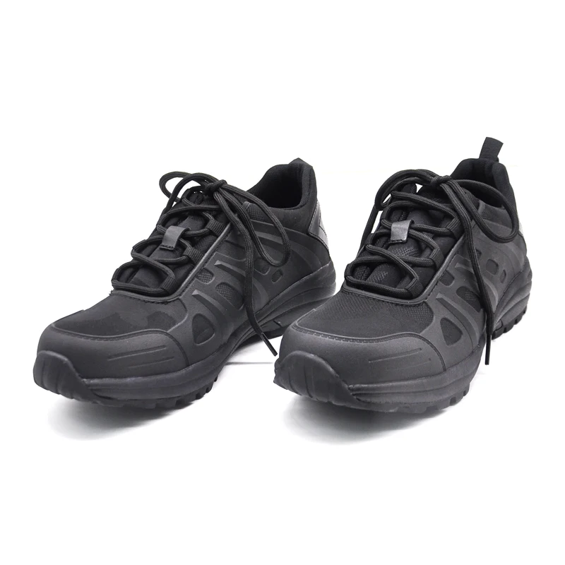 Black KPU Mould Upper Army High Combat Outdoor Desert Tactical Boots Security Hiking Shoes for Men Solider