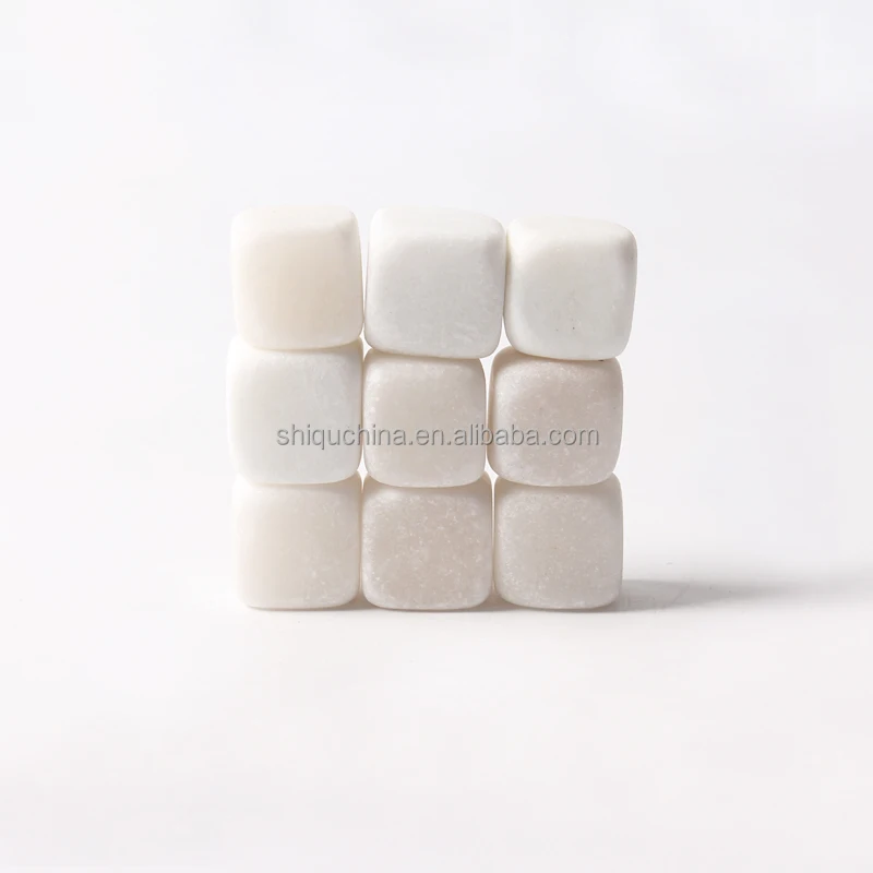 Оптовая продажа Yiwu, белые камни для виски и виски со скругленными углами