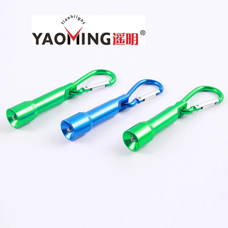 Portable small New style mini metal keychain running led flashlight wholesale with AG13 battery