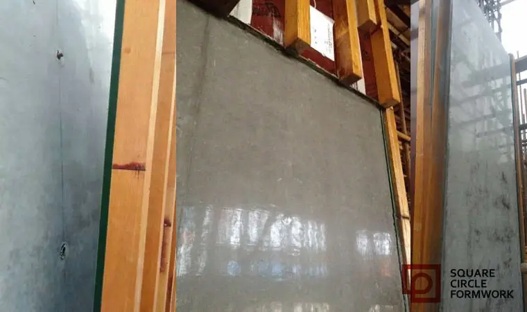 wooden&plastic square column formwork for shuttering with great quality much cheaper than aluminum formwork