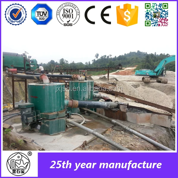 Automatic Working Gravity Separation Water Jacket Centrifugal Gold Separator
