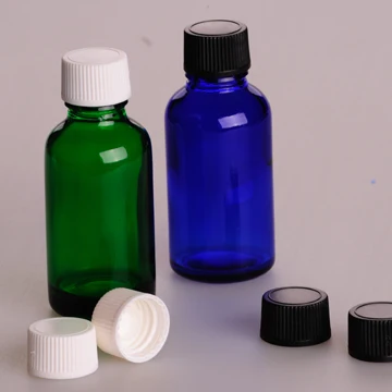 5ml amber essential oil dropper bottle