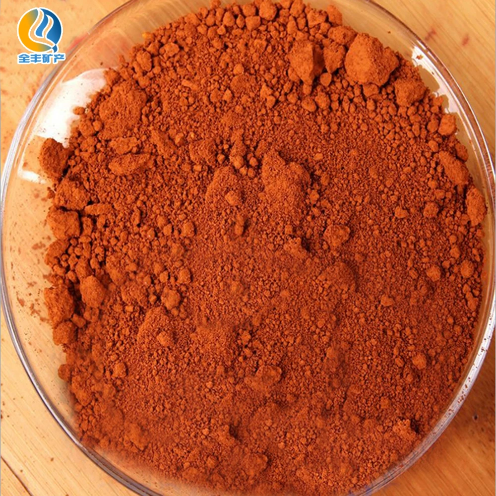 high quality iron oxide red 130 with pallet packing
