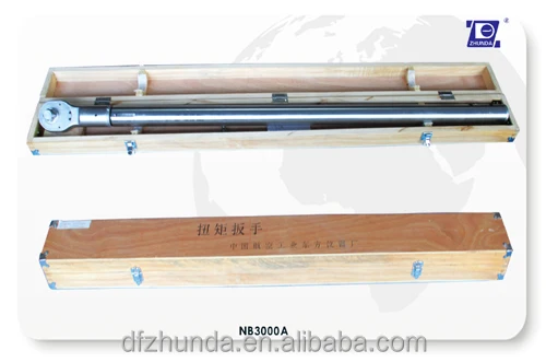 manual hand tools for nut screw preset torque wrench or torque spanner