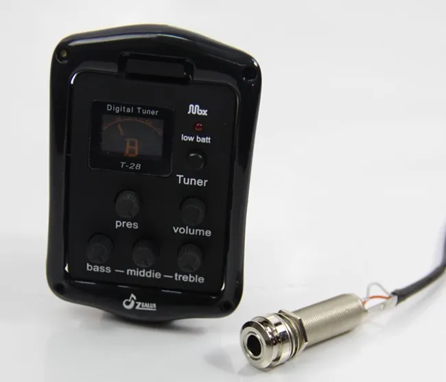 
4- band acoustic guitar equalizer 