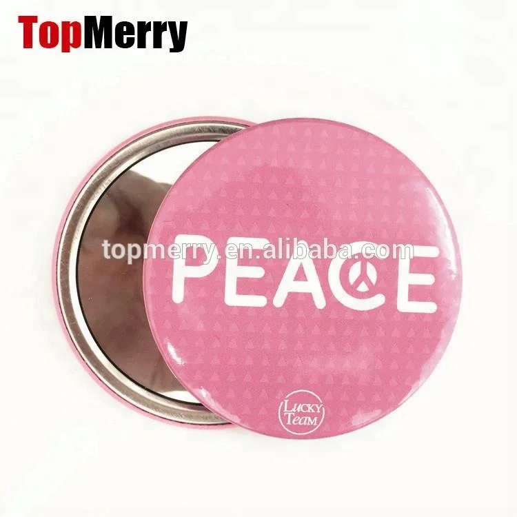 Factory offer custom hand pocket mirror on sale