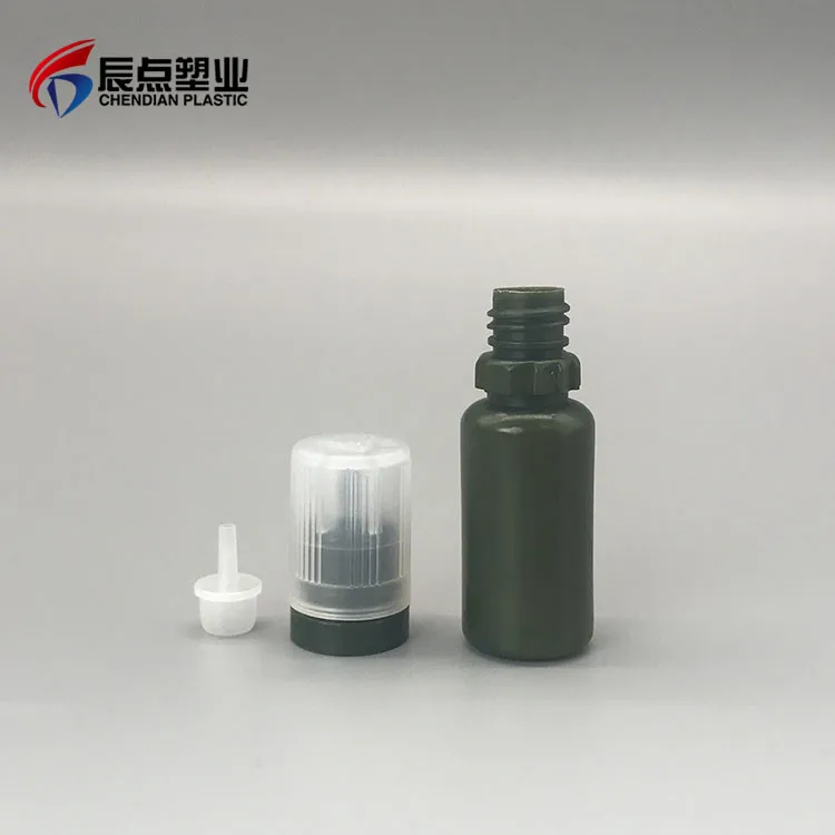 Последняя цена акции pe e-жидкость Cap 30 мл Ручка Упаковочная коробка в форме пипетки черный hdpe бутылки