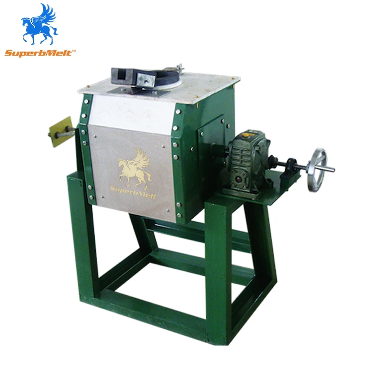 CE Утвержден лома сталь/бронза/Алюминий Металл небольшой плавильной печи