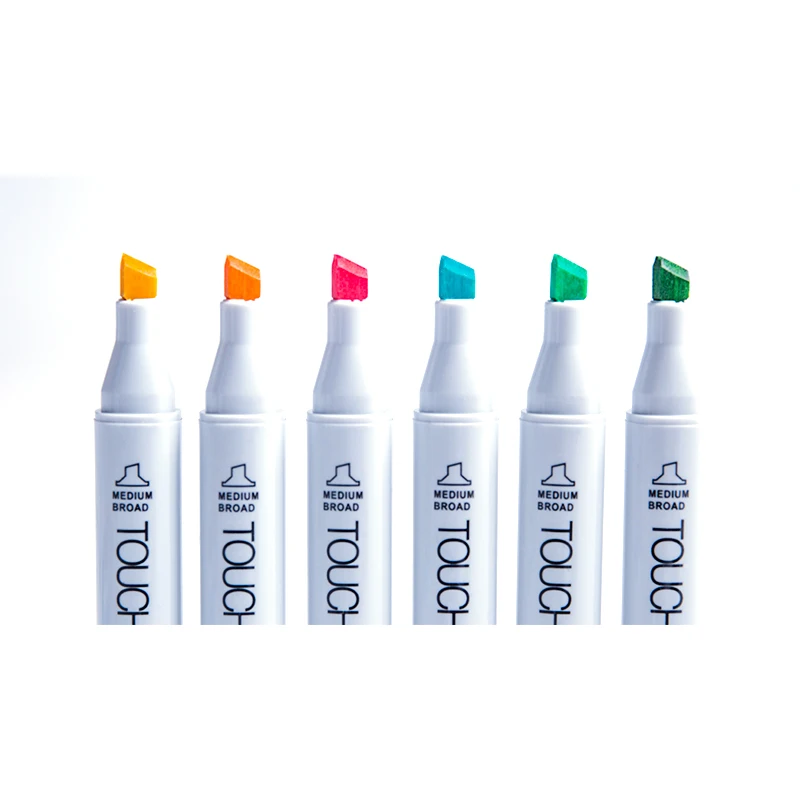 Superior Alcohol Brush Markers Set Double Tip Markers Sketch Markers for Sketching Adult Coloring