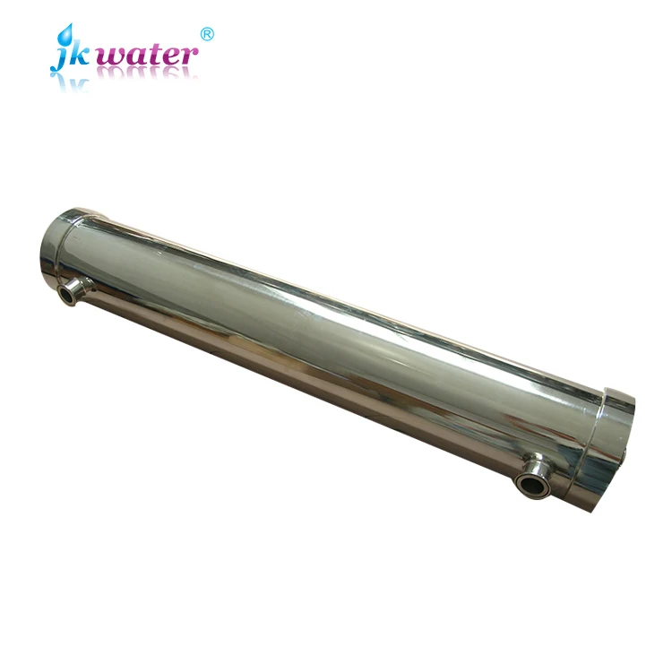 Sanitary stainless steel water osmosis filter house with 8 inch ss tri clamp