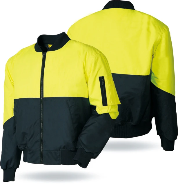 LX927 Safety Reflective Motorcycle Jacket 	Hi Viz Yellow Jackets Safety security