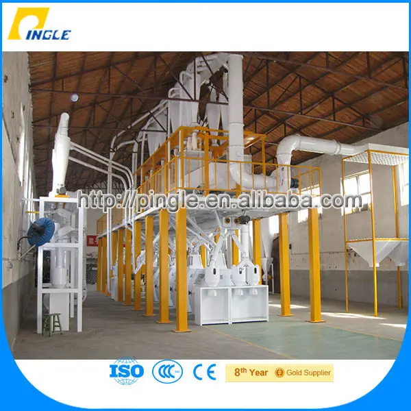 50Ton Complete Flour Mill/Wheat Flour Milling Production Line