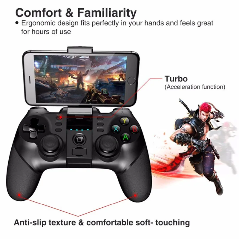9076 Wireless Handle Gamepad 2.4G Receiver Support PS3 Game Console Joystick