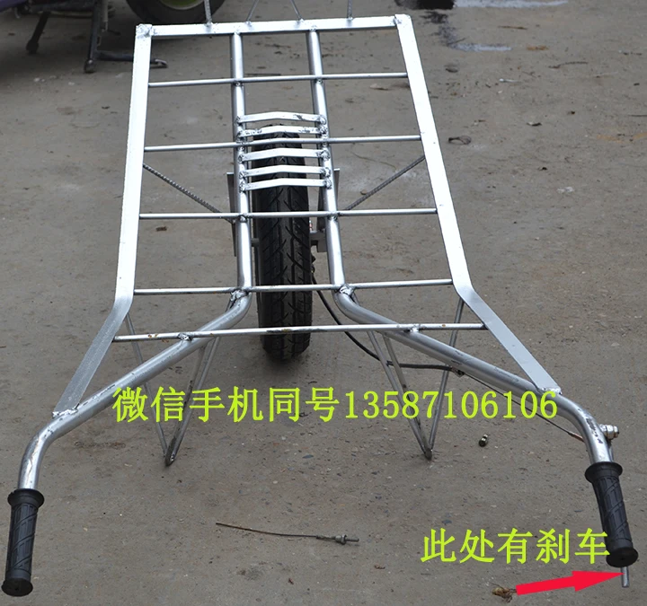 most convenient welding Single Wheelbarrow for Agriculture and Industry with Brake