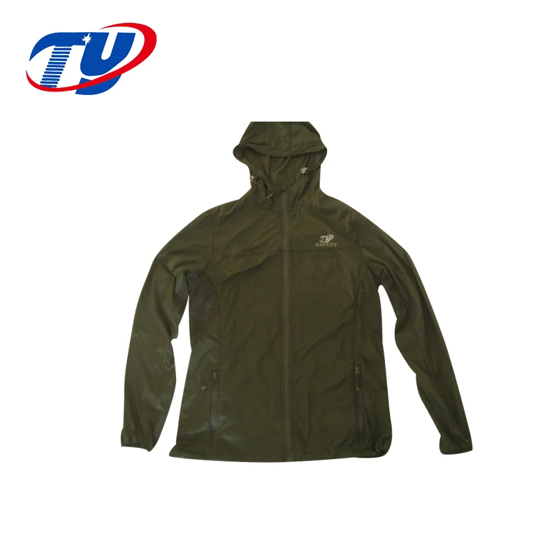 Winter Reflective Waterproof Black Safety Jacket