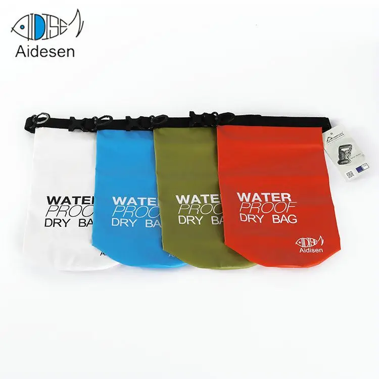Custom Logo 500D PVC Roll Top Dry Bag Outdoor Water sports  Waterproof  Dry backpack