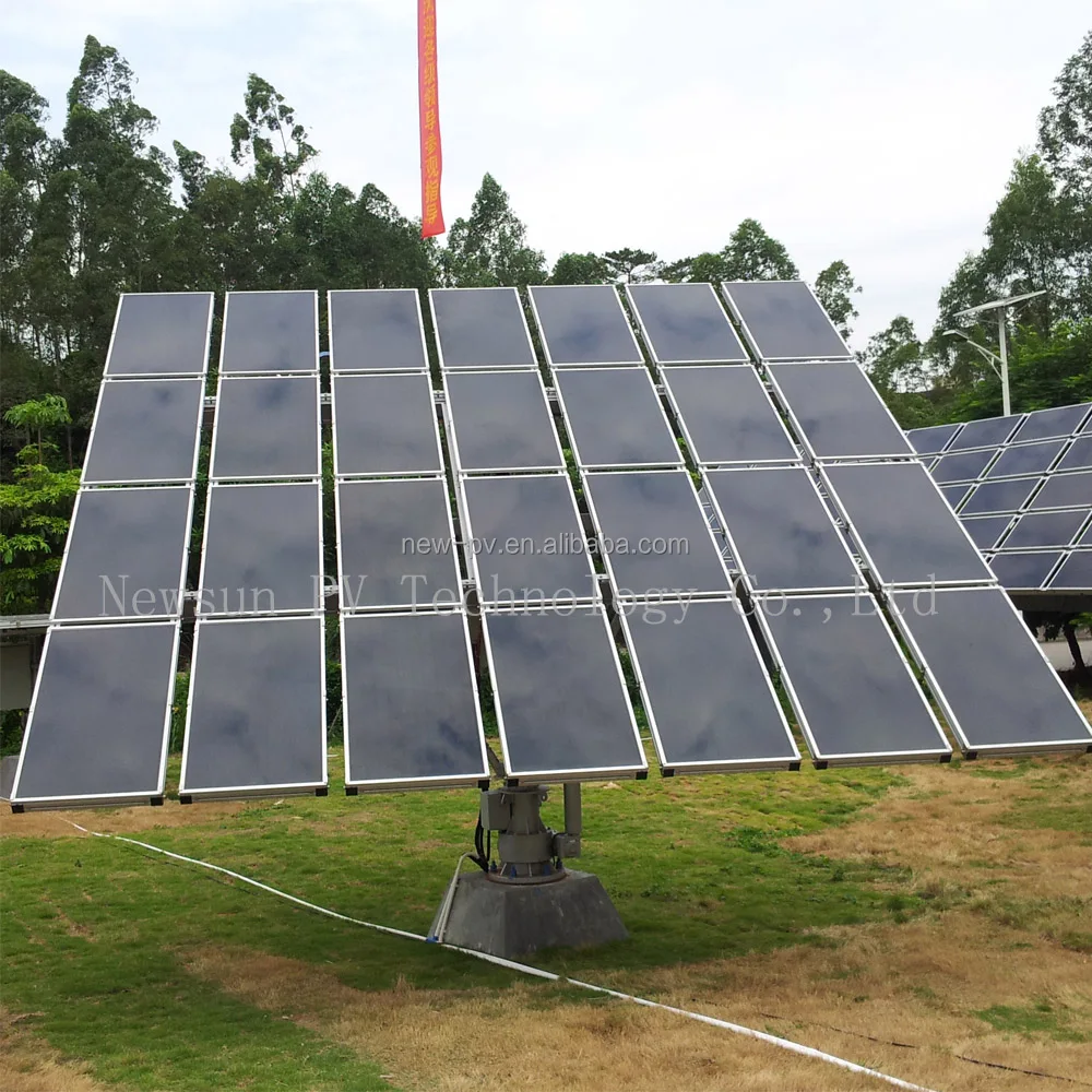 Automatic Solar Tracking System With Electric Water Pump Photovoltaic System