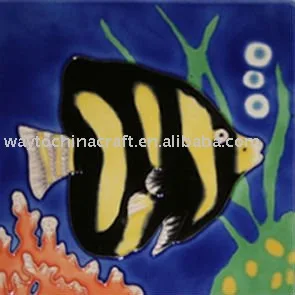 Hand Painted Ceramic Tile Picture