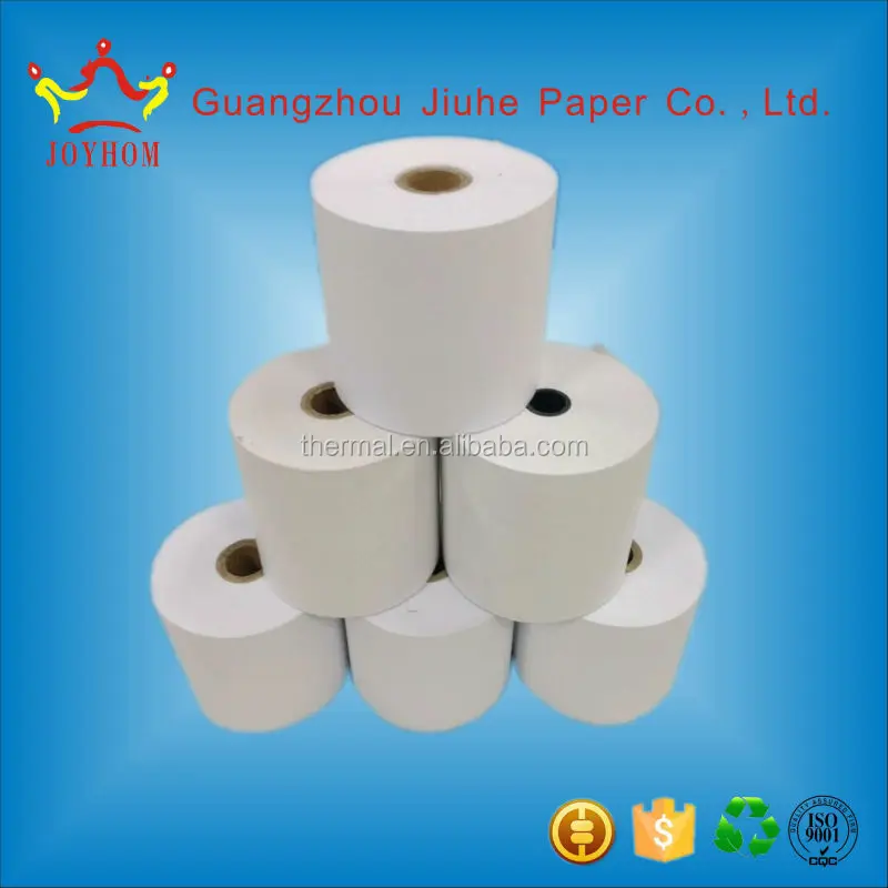 
High brightness cash register paper 57mm printed thermal pos paper receipt paper rolls 