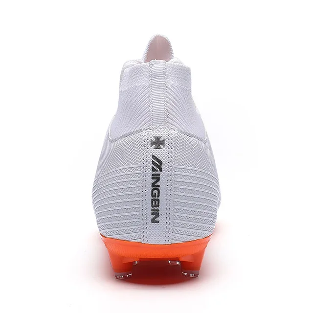 Outdoor Professional High top Men Football Shoes Soccer Boots with Ankle Spike Cleats Mens Football Boots sneakers Men Boot