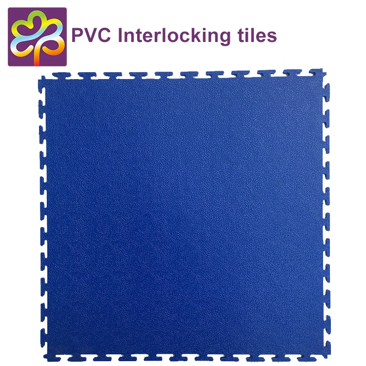 Heavy duty plastic waterproof PVC interlocking garage floor tiles