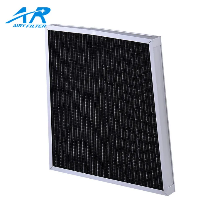 Composite Materials Panel Filter To Absorb Noxious Gas Activated Carbon For Odor Removal+Active Carbon Filter Cylinder