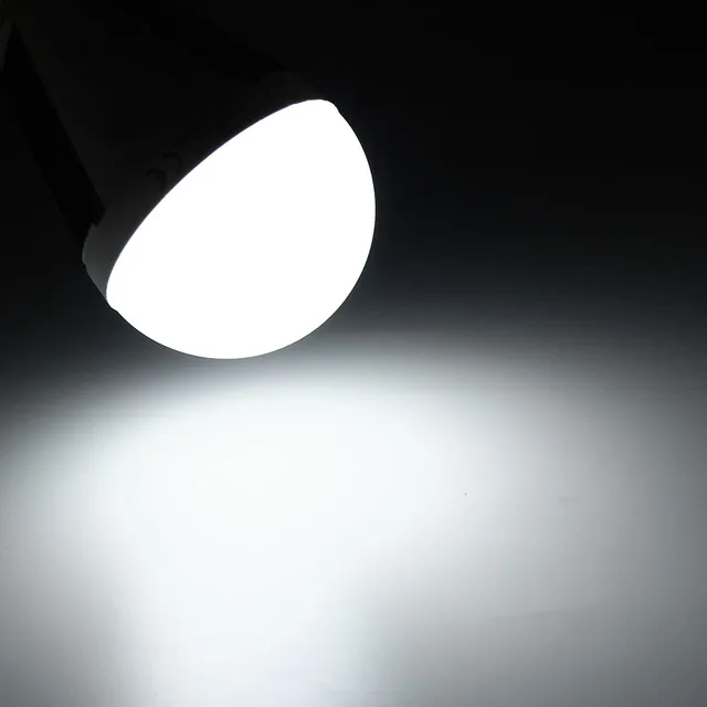 Indoor Outdoor Automatic Charging 12W 380lm IP44 Waterproof E27 Solar Rechargeable Lamp Light LED Emergency Bulb