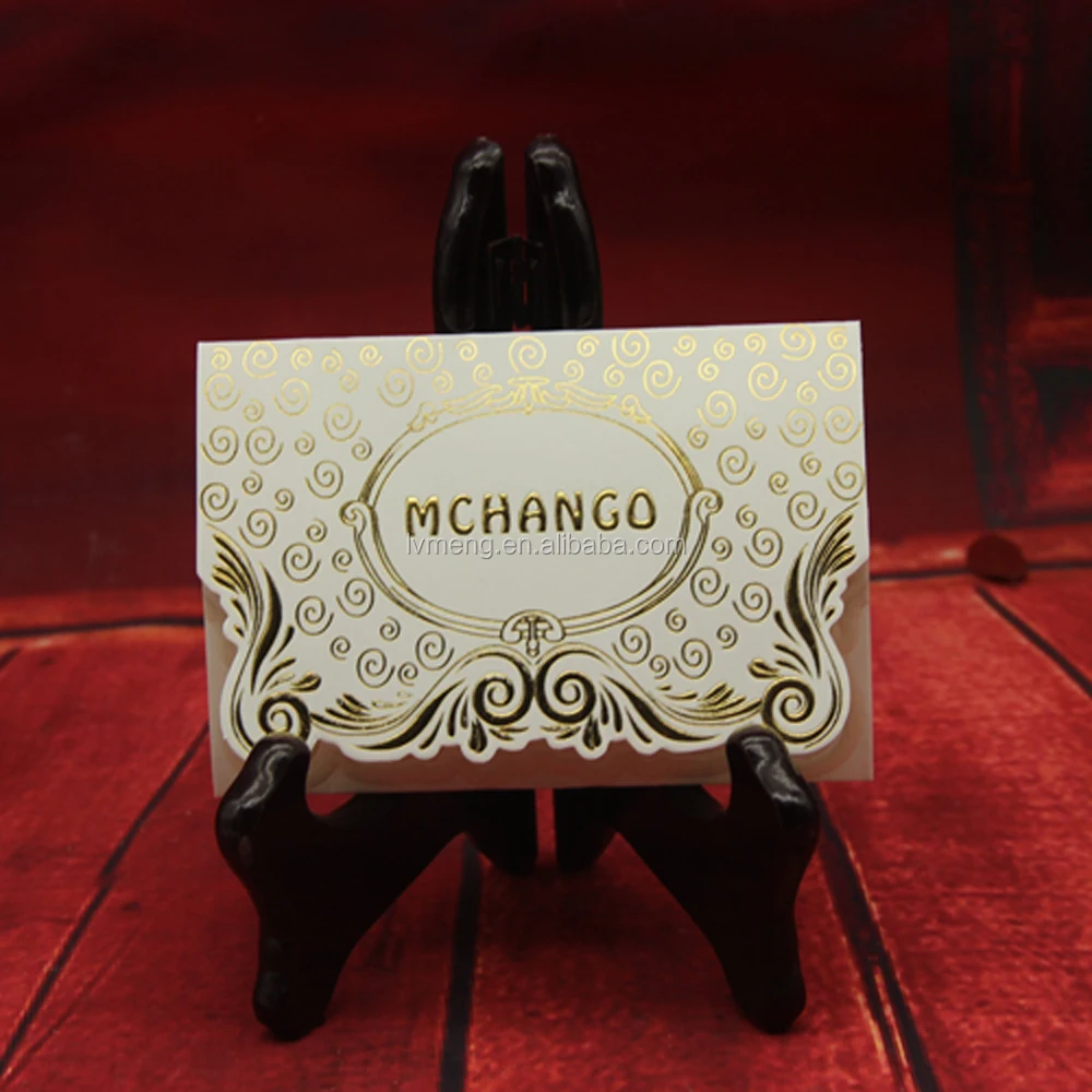 Tanzania MCHANGO paper wedding invitations, MCHANGO wedding cards