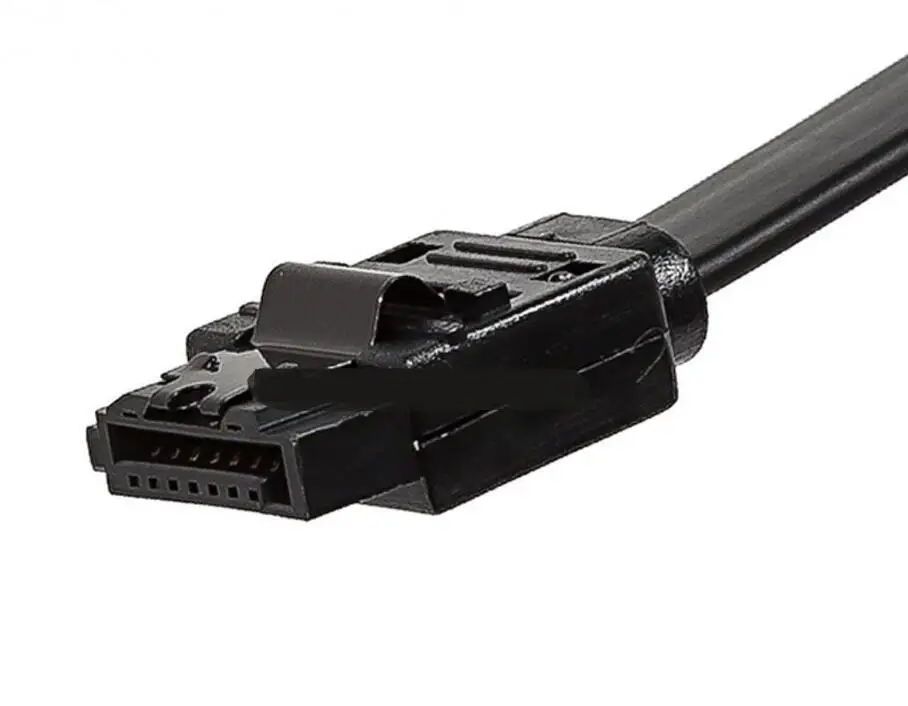 SATA 3.0 III SATA3 SATAiii Right Angle HDD Drive Data Cable