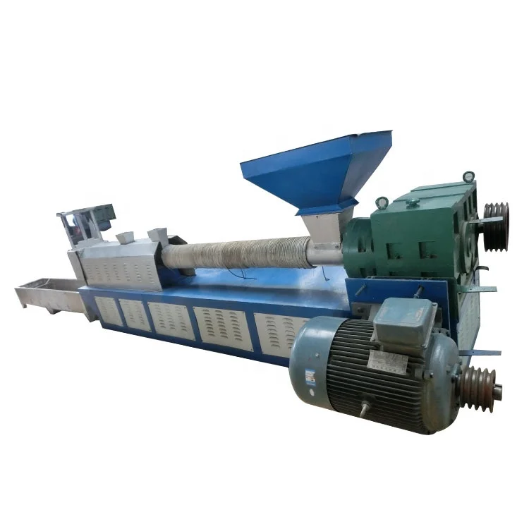 Plastic Recycled Granule Machine plastic pellet  making machine waste plastic extruder