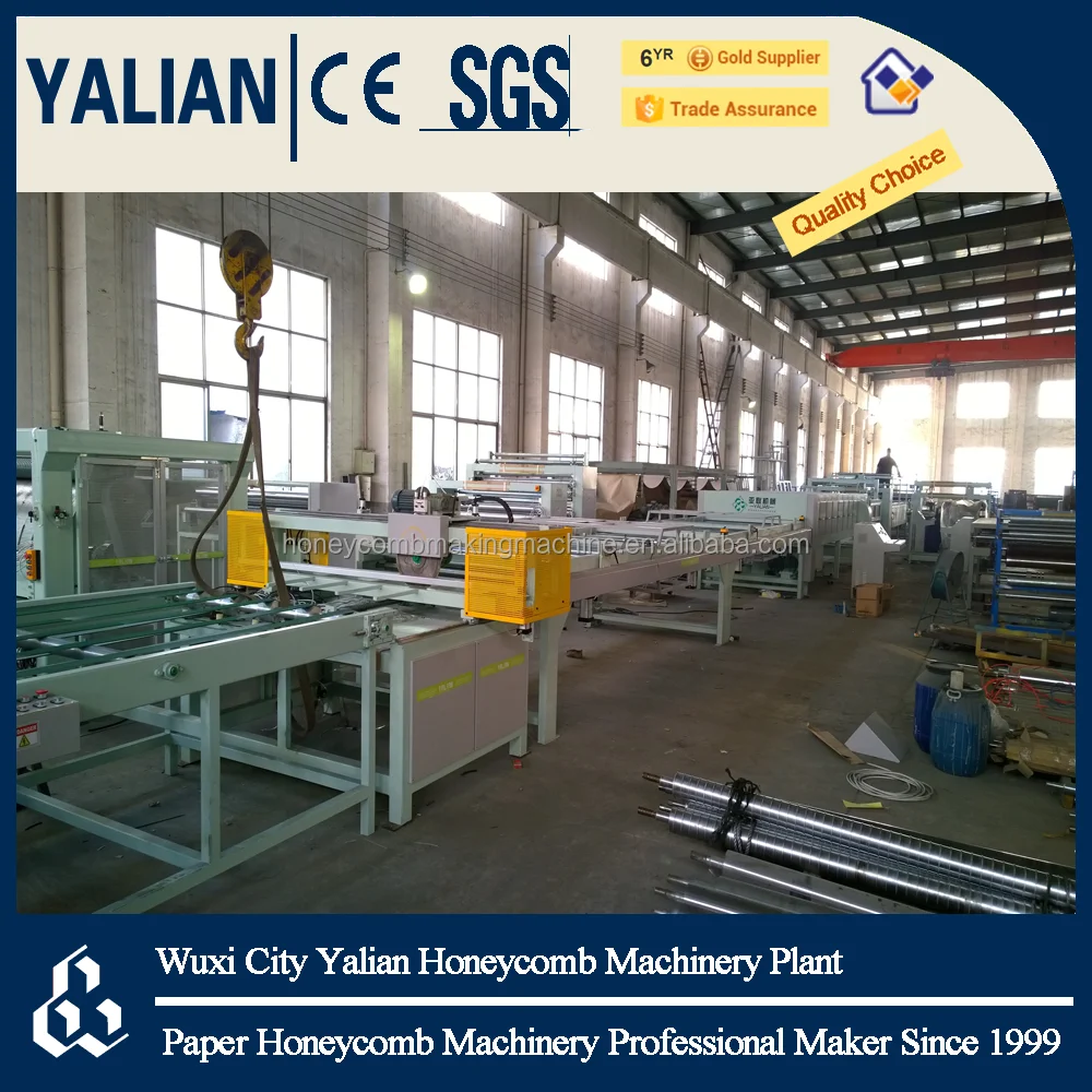 Full Automatic New Paper Honeycomb Pallet Making Machine 2017
