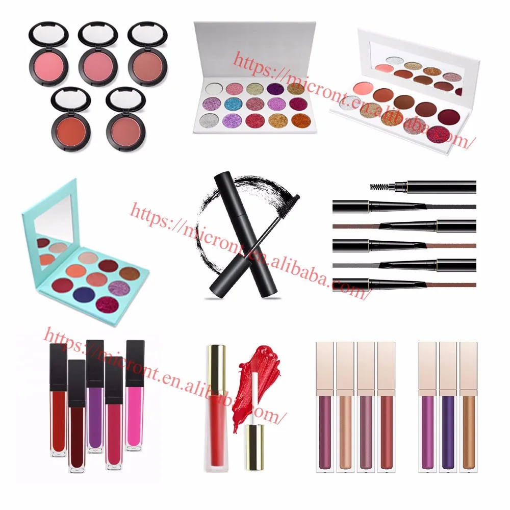 4 colors private label beauty supply body  highlight makeup rainbow bronzer highlighter