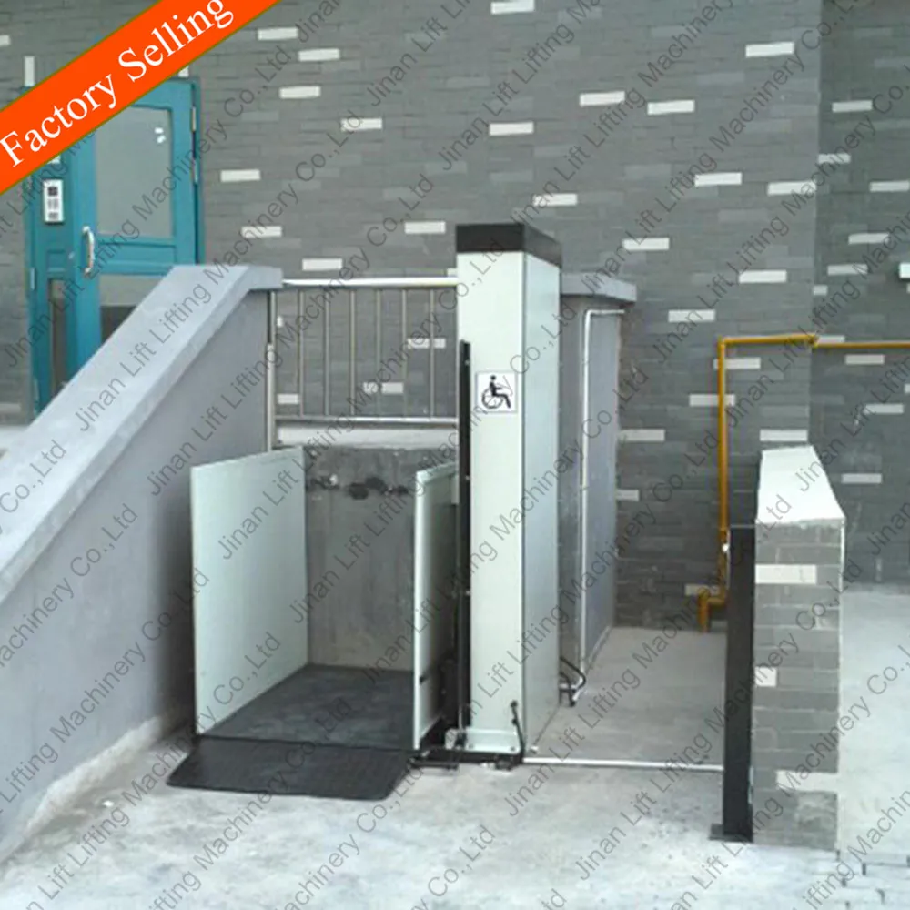 Residential electric hydraulic chair scissor lift platform for wheelchair scissor lift
