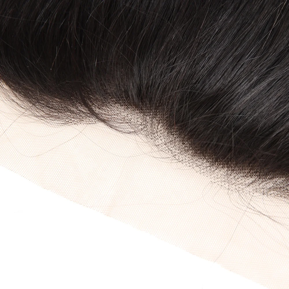 Pre Plucked Brazilian Hair Ear To Ear 13x4 13x6 Transparent Swiss Lace Frontal