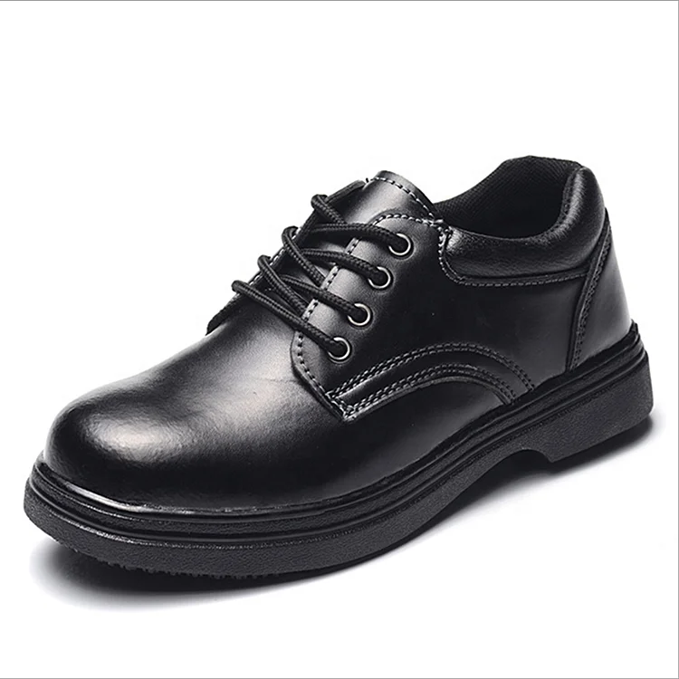 Workman Non-Slip Anti-Smashing Water Proof Black Steel Safety Shoes