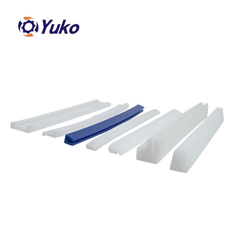 Top quality food grade plastic uhmwpe sheet conveyor plastic wear strip