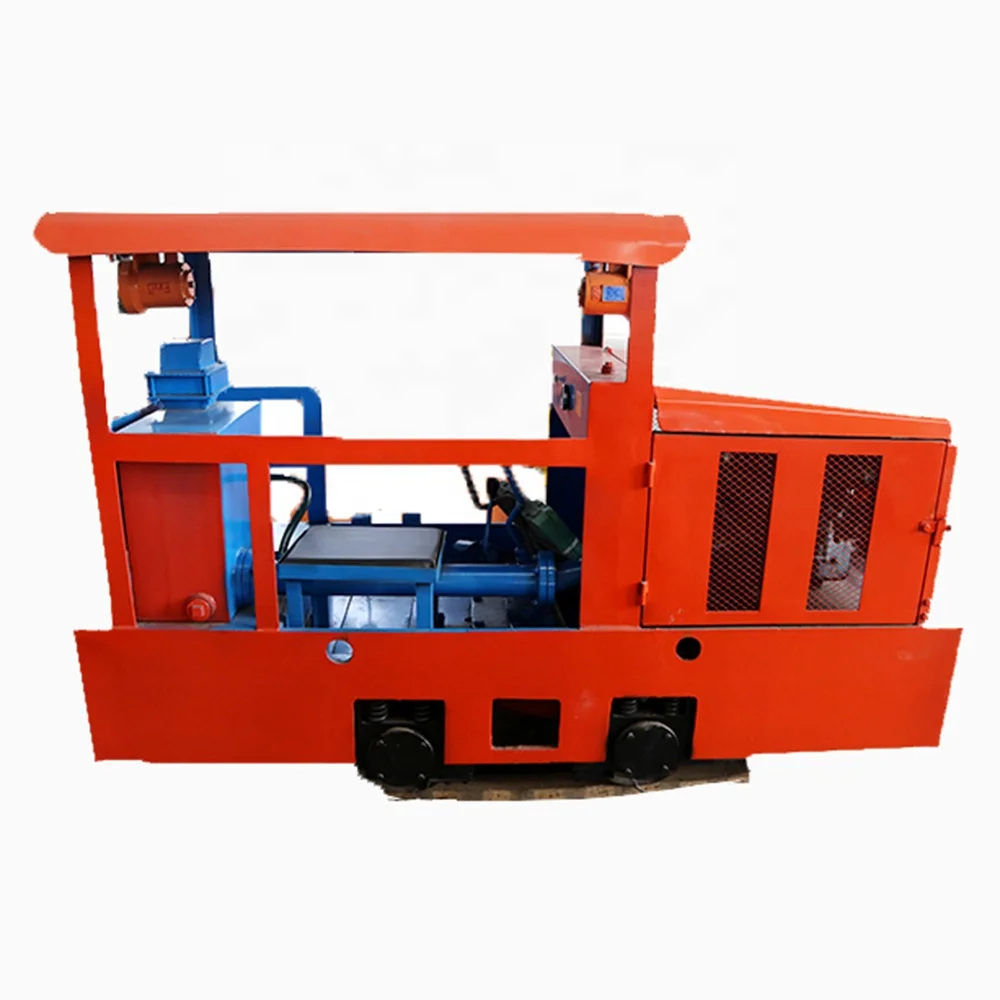 Battery Trolley Electric Narrow Gauge Mining Locomotive Tunneling Mining Locomotive