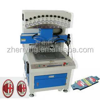 12 цветов жидкий ПВХ автоматическая капель машина