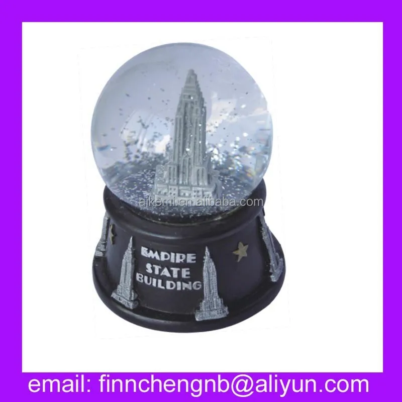 folk art resin europe snow globe,nautical memorial souvenirs snow globes,handicraft resin craft home decoration globe