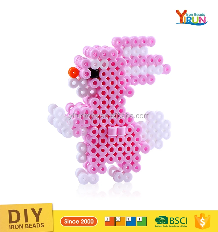 Развивающие игрушки оптом DIY дешевые игрушки ассорти 5 мм предохранитель бисера 36 цвет perler шарики Логические игры