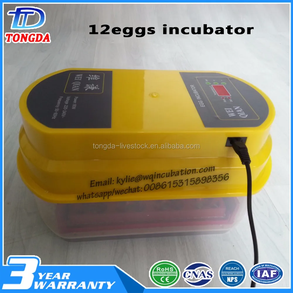 top quality automatic chicken 36 12 eggs mini incubator with great