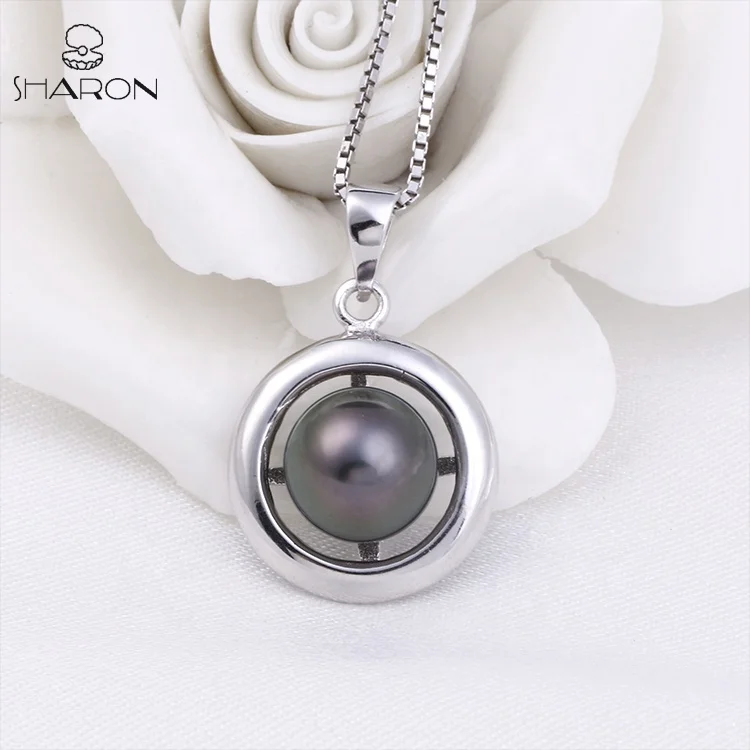 
China Jewelry Wholesale Silver Birthday Gift Pearl Natural Oyster Pearl Necklace For Women 
