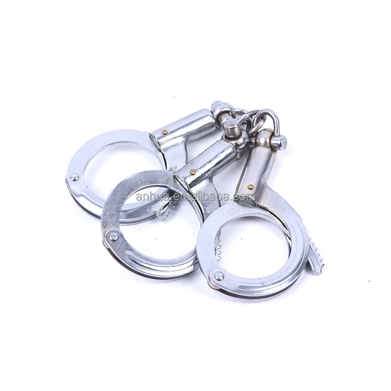 
 Горячая Распродажа полицейские Металлические наручники из углеродистой стали  