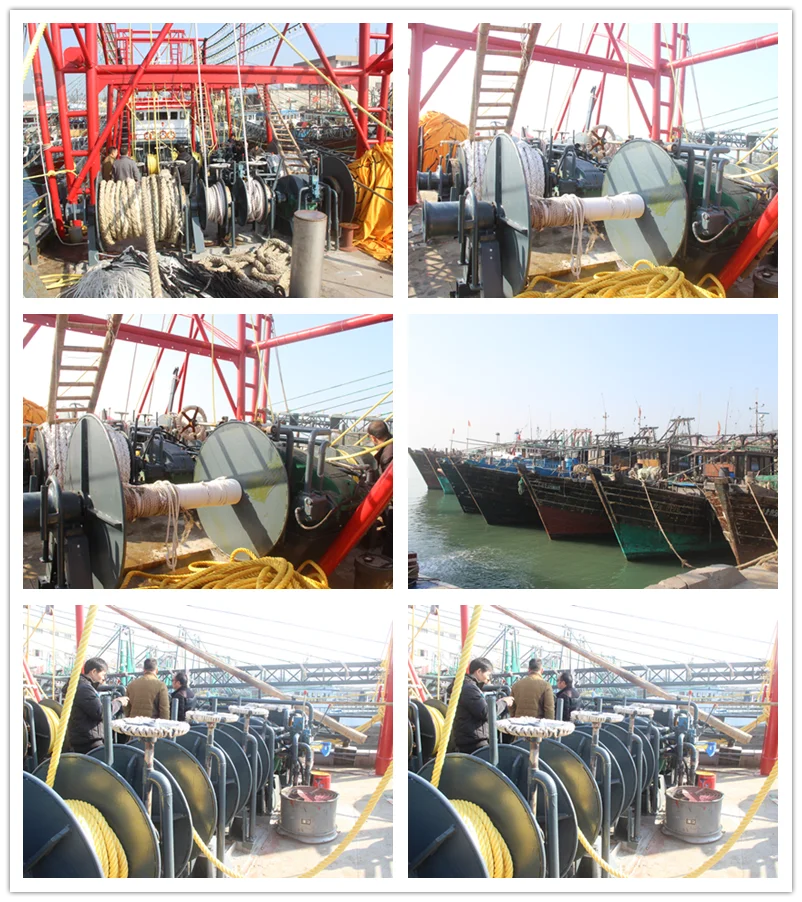 Hepu Huili Anchor Windlass Rope Boat Chain Capstan Ancla De Barco Purse Seine Hydraulic Fishing Net Hauler Winch Marine For Sale