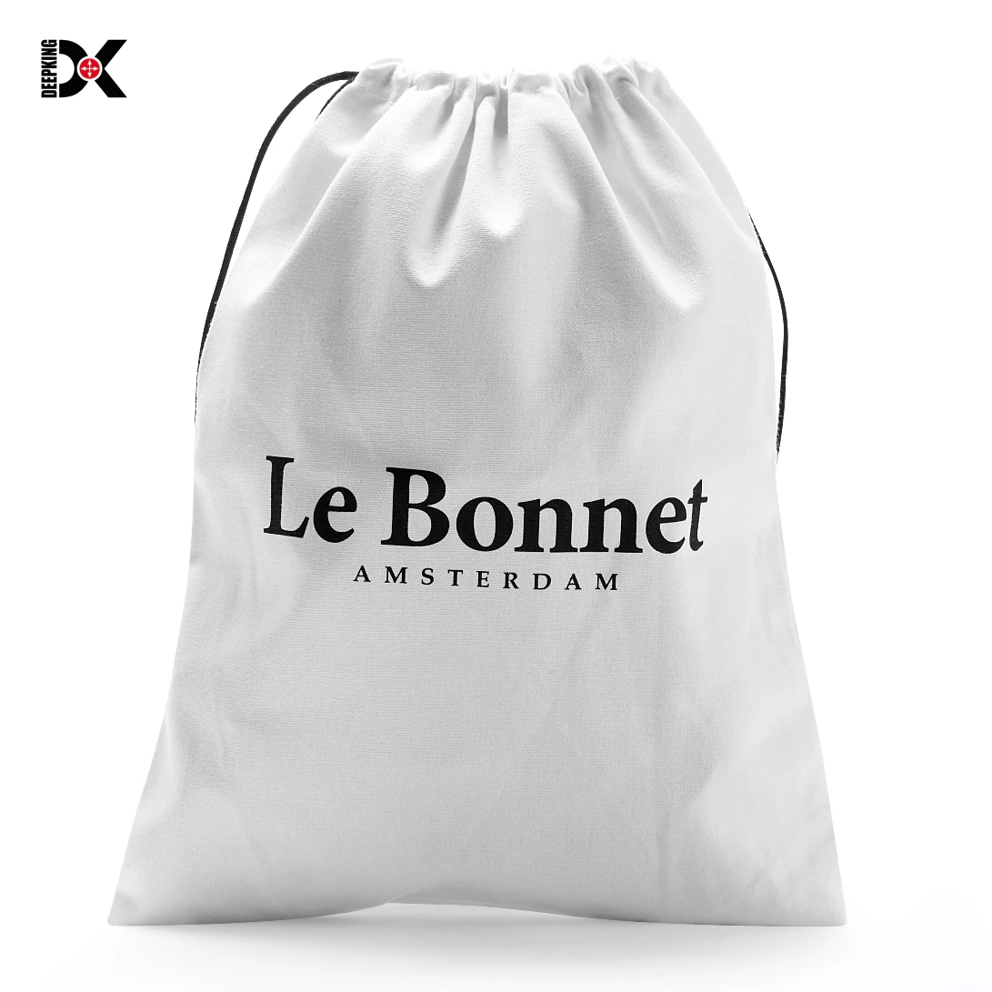 Deepking canvas drawstring pouch