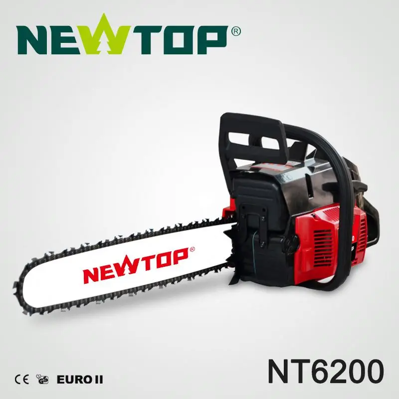 powerful 61.5cc gasoline chain saw petrol heavy duty chainsaw with CE EU5 certificates