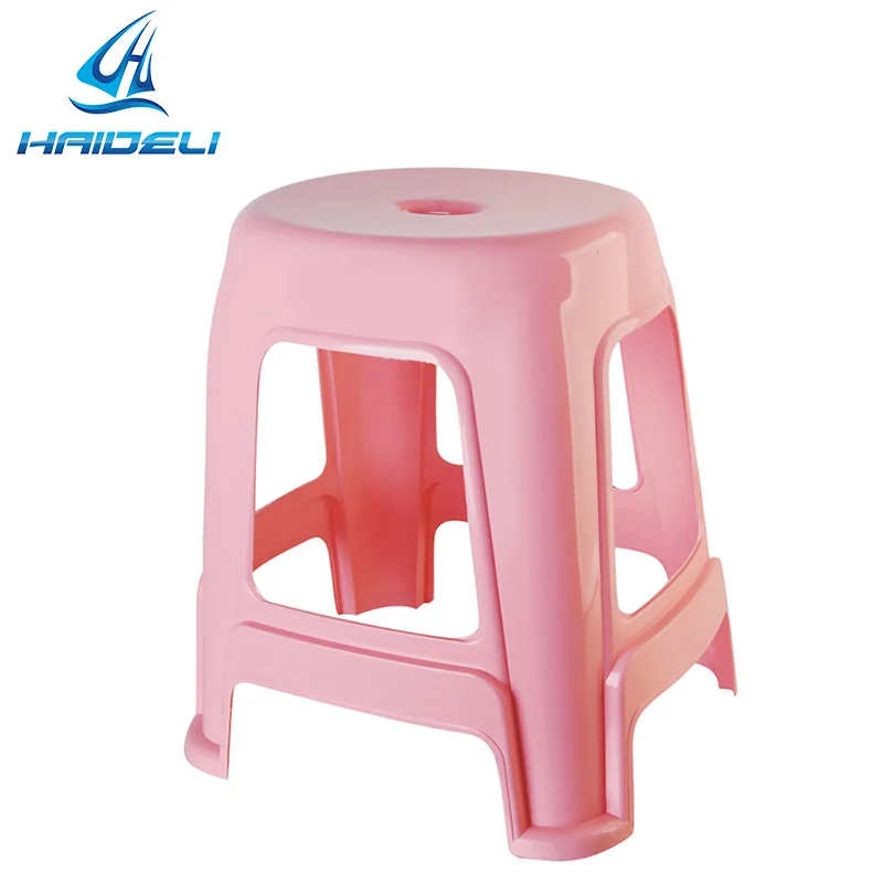High Quality Stackable Plastic Small Round Stool Outdoor plastic chair plastic stool