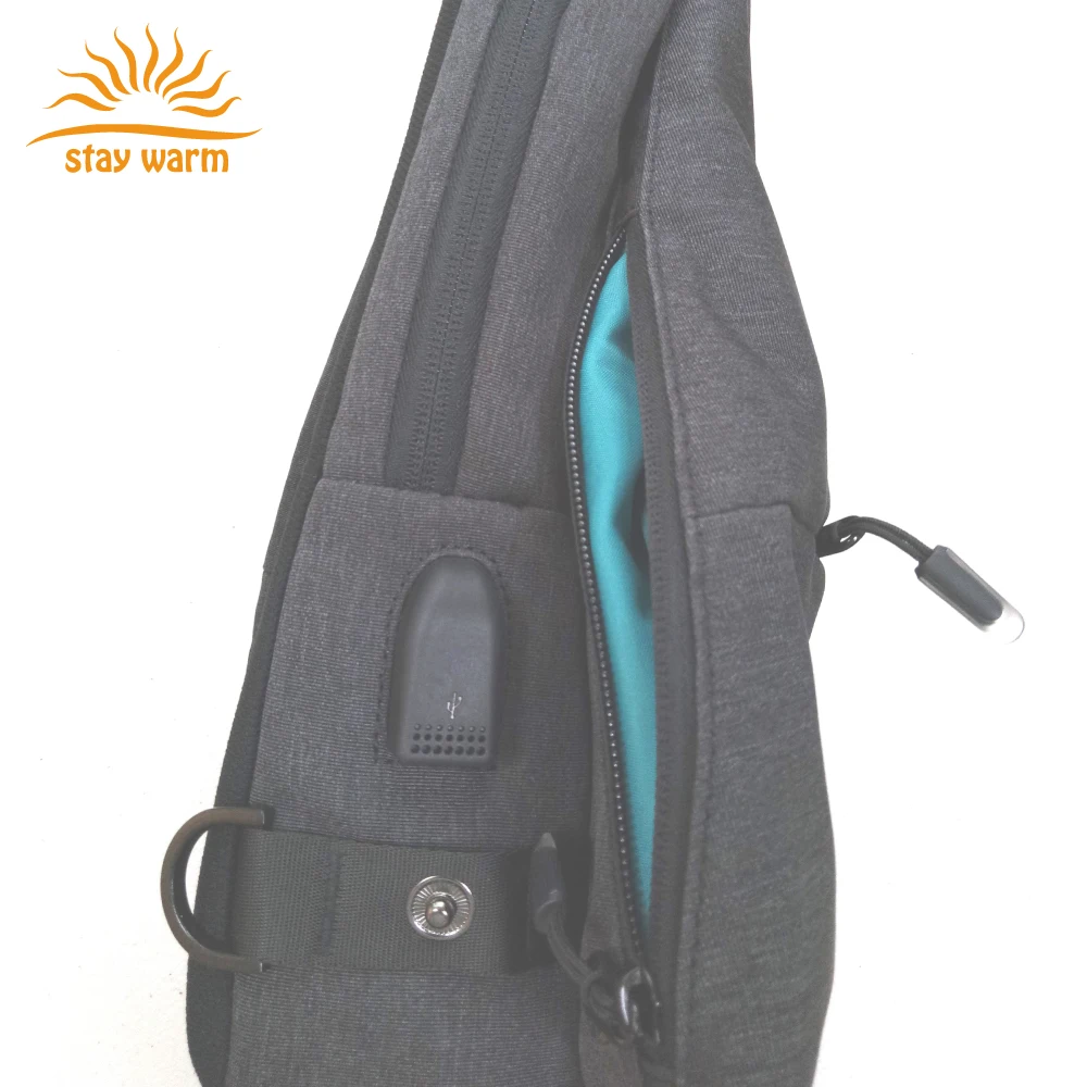  Ручные заказы USB подогревом ручная сумка